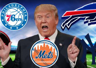 5 equipos de los que Trump es fan... ojo a los Sixers del Chacho
