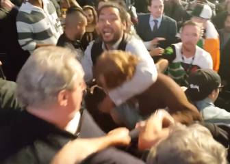 UFC's biggest scrap of the weekend wasn't in the ring...