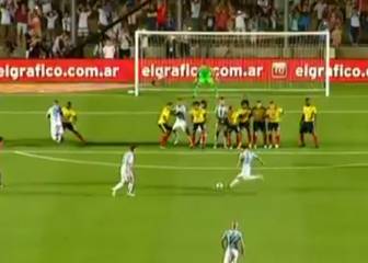 Messi vuelve a bajar del cielo: ¡Golazo ante Colombia!