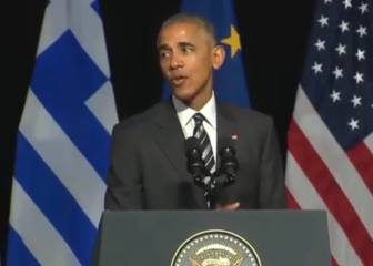 Obama se traba al pronunciar Antetokounmpo: ¡imperdible!