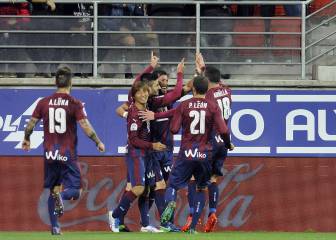 Fran Rico trae la alegría para el Eibar y castiga al Celta