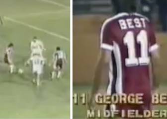 El gol inmortal de George Best en EE UU no visto en Europa