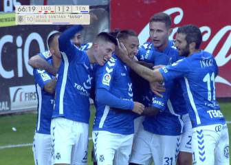 Suso y Aarón Ñíguez acercan al Tenerife a la zona noble