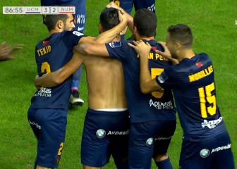 Un gol sobre la bocina de Mejía da la victoria al UCAM