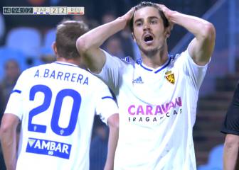 El Zaragoza rasca un empate que le sirve de muy poco