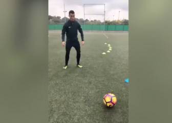 Cristiano working afterhours to shape up for 'El Clásico'