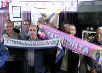 La peña Juanito de Barcelona, lista para el Clásico