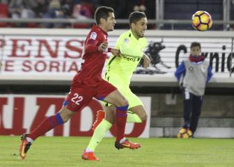 El Numancia se impone al Almería con un gol de Marc