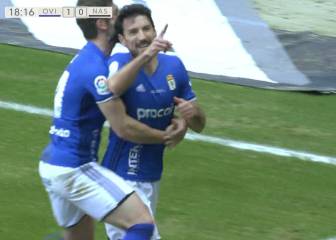 Toché somete al Nástic y el Oviedo sigue firme en casa