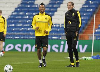 El técnico de Aubameyang habla del interés del Madrid