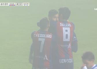 El Huesca endosa al UCAM una manita bajo la niebla