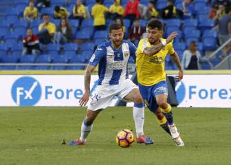 Las Palmas y Leganés empatan en un partido igualado