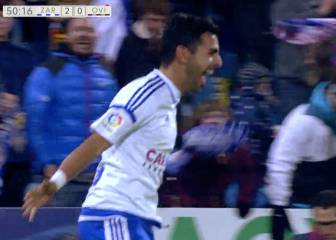 Ángel devuelve la fe a un Zaragoza que aleja fantasmas