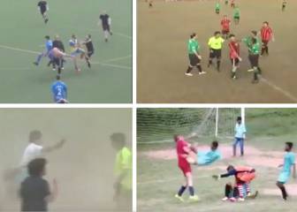 Las peleas más violentas jamás vistas en partidos regionales