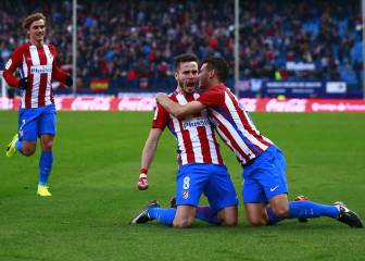 El Atlético regresa a la senda del triunfo ante Las Palmas