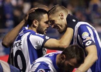 El Deportivo confirma su buen momento y hunde al Osasuna