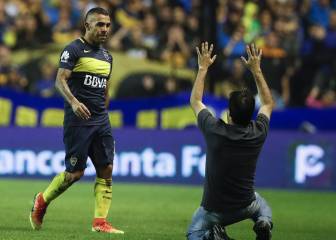 Las lágrimas de Tévez al decir adiós a La Bombonera