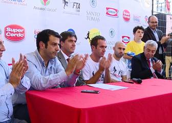 Así fue la presentación del primer mundial de fútbol tenis