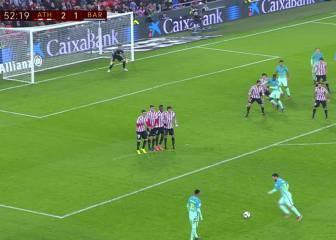 Así fue el gol de tiro libre de Lio Messi: ¿ayudó Irazoiz?