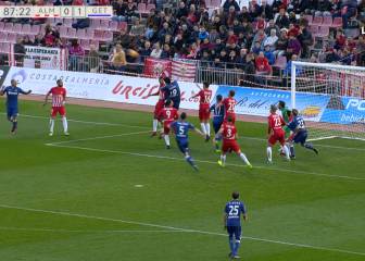 Jorge Molina da el triunfo al Getafe en Almería en el 87'