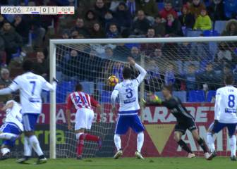 El Girona asalta la Romareda ante un Zaragoza con 10