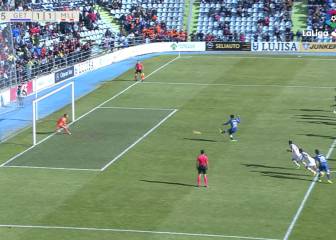 Jorge Molina salva un punto para el Getafe de penalti