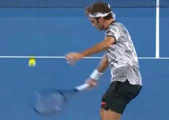 Federer debería ser Patrimonio de la Humanidad: ¡dejada celestial!