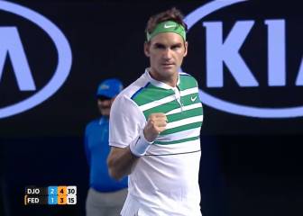 Federer's 10 greatest points at the Australian Open