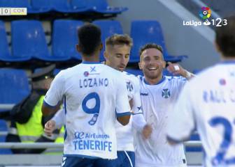 El Tenerife gana al Córoba y sigue imbatido en el Heliodoro