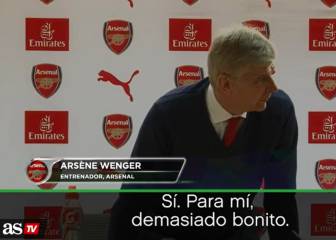 Así reaccionó Arsene Wenger tras el 'Panenka' de Alexis
