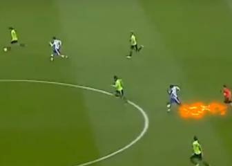 Turbo-charged: Porto's Danilo doesn't get caught upfield!