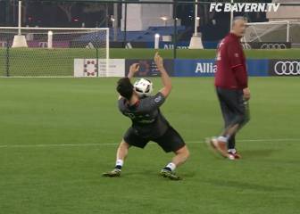 ¡Qué talento! Así disfruta Lewandowski con la pelota