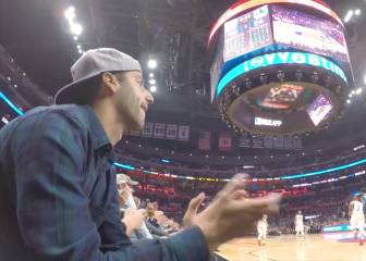 La preparación de Ricciardo en Los Ángeles: NBA y motocross