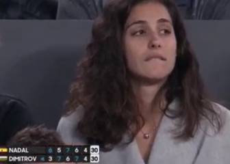 Nadal girlfriend put through wringer in Dimitrov thriller