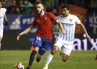 Reparto de puntos que sabe a poco para Osasuna y Málaga