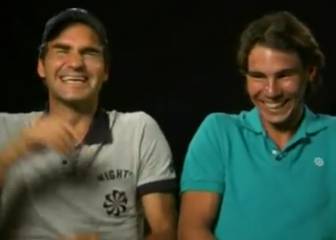 The day Federer and Nadal couldn't stop laughing