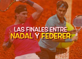 Nadal y Federer: Todas las finales de un duo de época