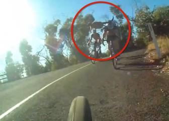 I was out for a bike ride when... ....a kangaroo attacked me!