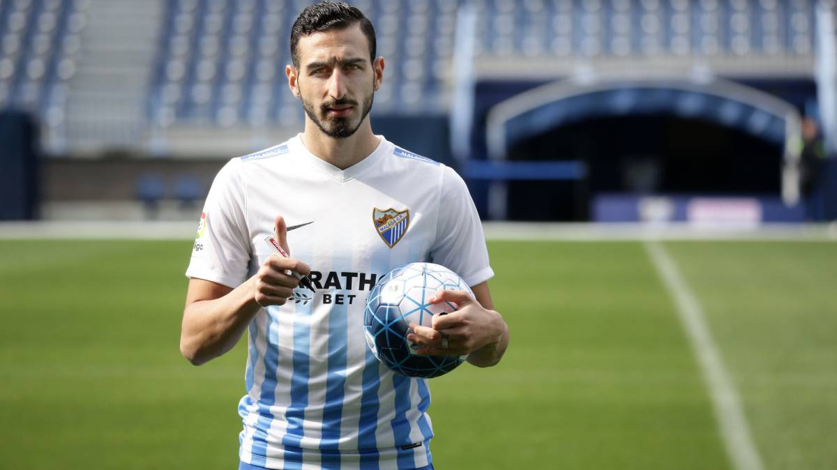 José Rodríguez, presentado como jugador del Málaga - AS.com