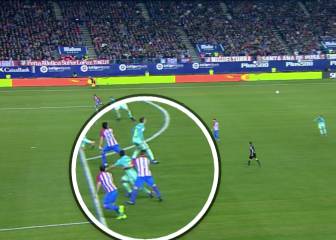 ¿Hubo falta de Koke a Luis Suárez en el gol de Griezmann?