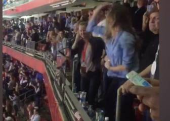 Ecstatic Gisele Bündchen loses it as Patriots clinch 5th title