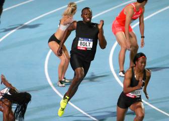 Usain Bolt volvió a competir y sí, fue el más rápido 'andando'