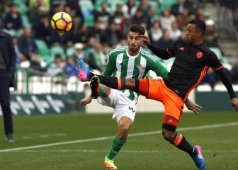 Resumen del Betis - Valencia de la jornada 22 de Laliga Santander