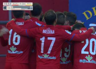 Victoria por la mínima del Numancia ante el Reus