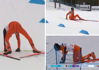 Could this be the worst skiiing performance ever seen?