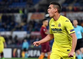 El Villarreal muere de pie en el Olímpico de Roma