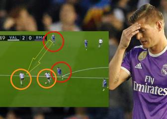 Los 10 errores tácticos que le costaron la derrota al Madrid