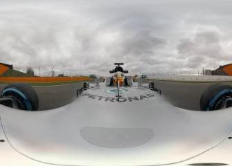 Mercedes W08: Lewis Hamilton takes new F1 car for a spin