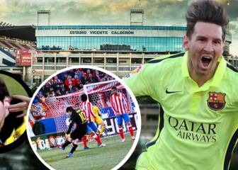 Messi dice adiós al Calderón: una década de aplausos y goles