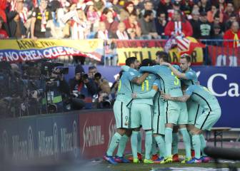Un Barça de mínimos asalta el Calderón a base rebotes
